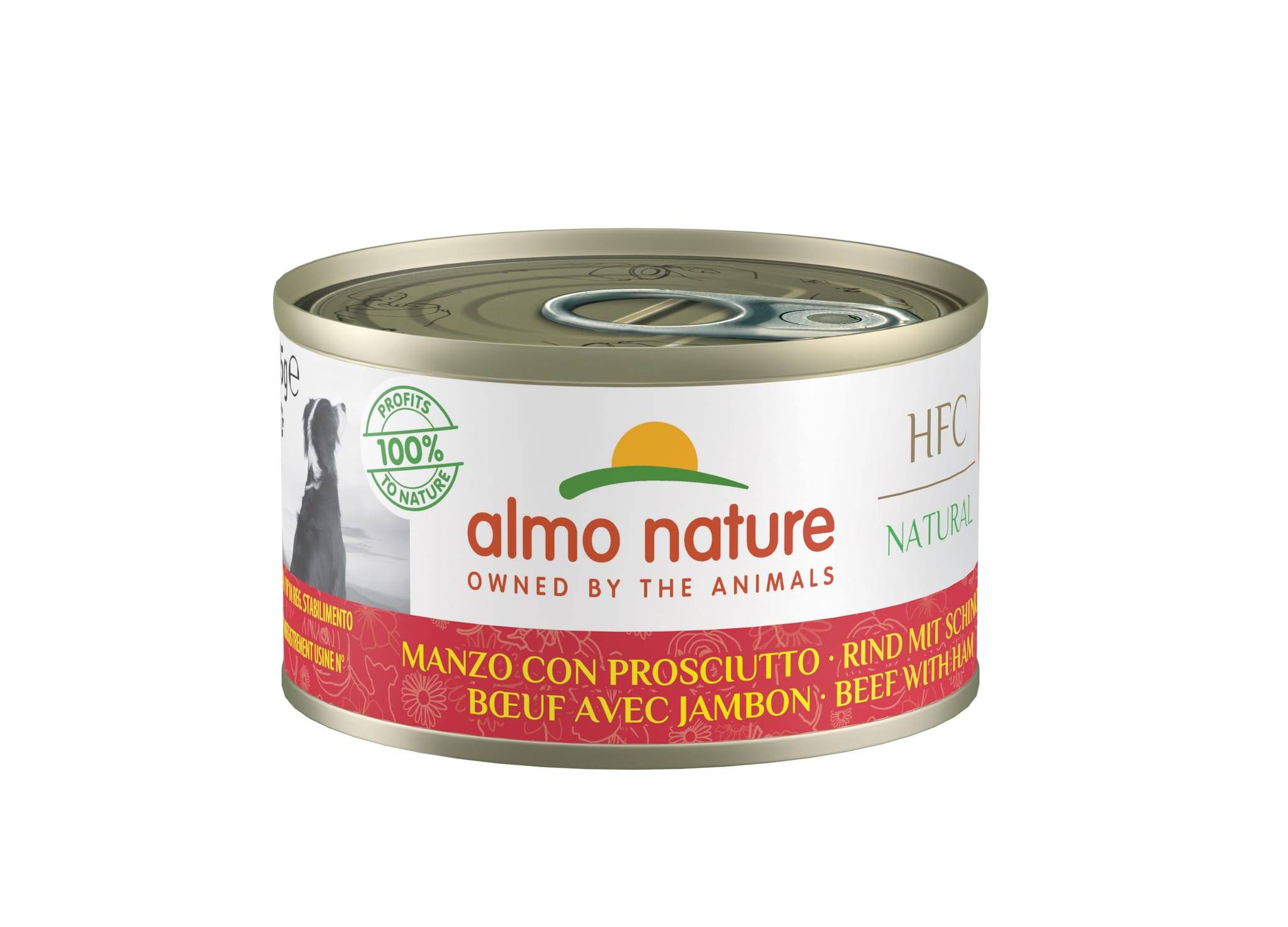 Almo Nature - Almo Nature Hfc Boeuf Et Jambon Boîte 95 Gr