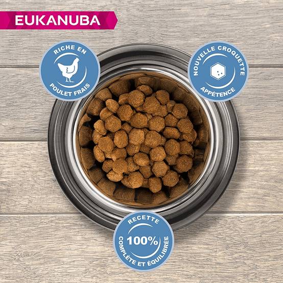 Croquette chien mature senior poulet 15 kg - EUKANUBA - Image 3