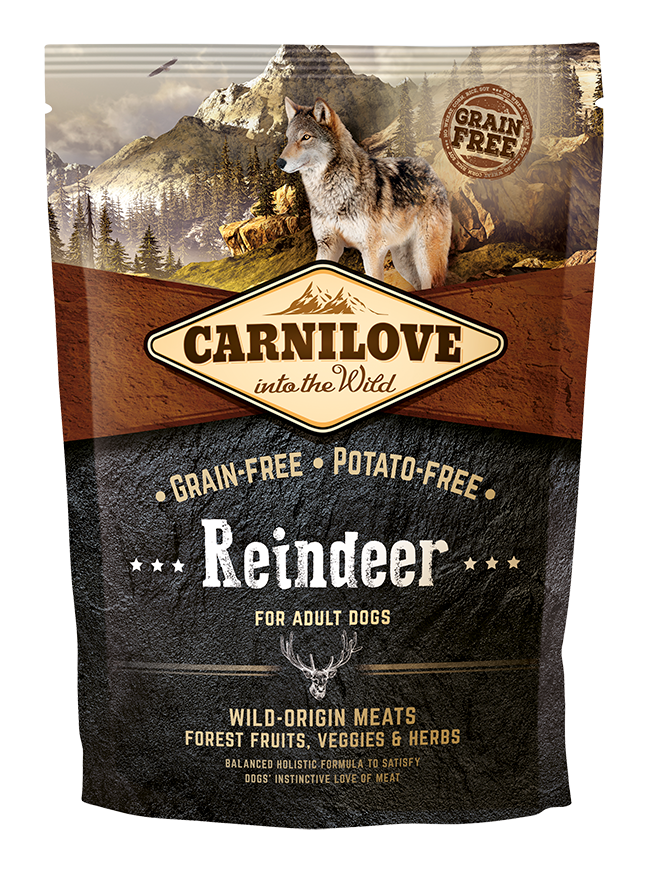 Carnilove - Croquettes pour chien adulte au renne - sac 2 kg - CARNILOVE - Image 3