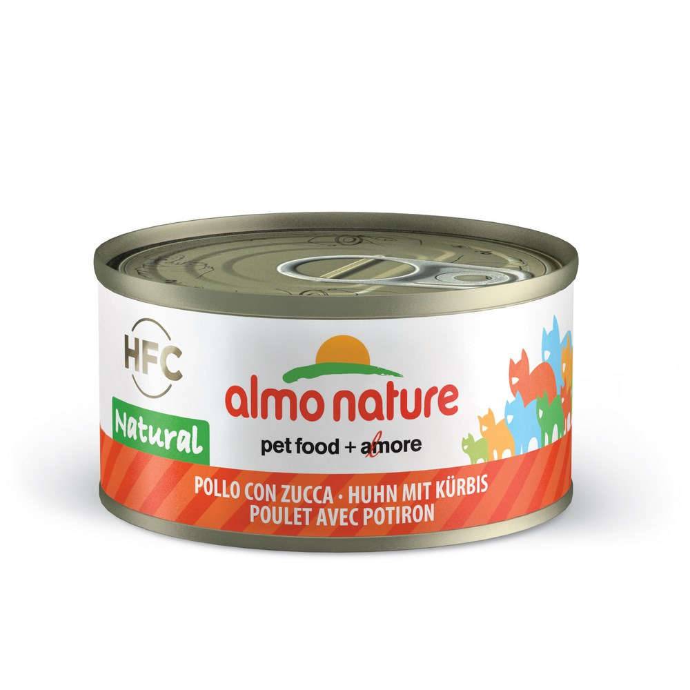 Almo Nature - Pâtée avec bouillon HFC pour chat adulte au poulet avec potiron - boîte 70 gr - ALMO NATURE - Image 3