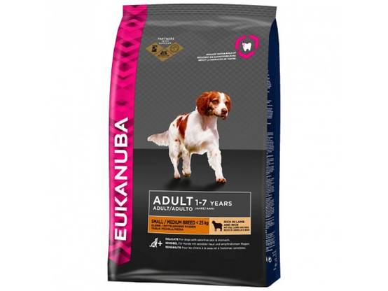 Croquette pour Chien Adulte Agneau Riz 2,5 kg - EUKANUBA - Image 1