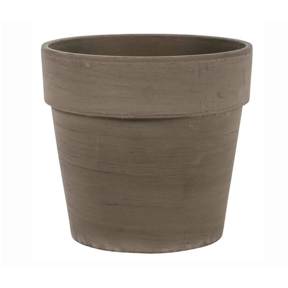 Ecloz - Maceta Contenedor Terracota Redondo Ø 24 cm H 21,6 cm - ECLOZ