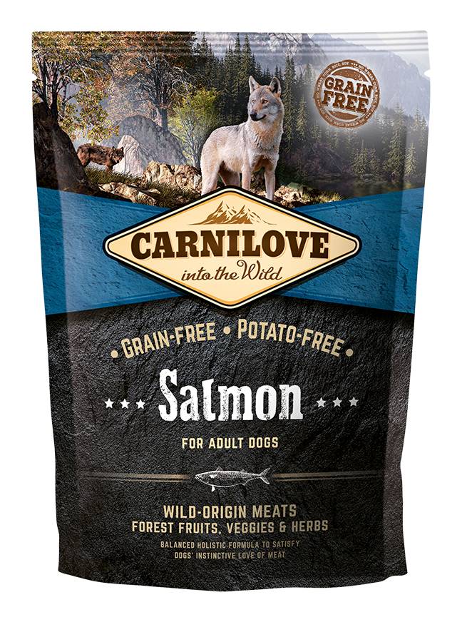 Carnilove - Croquettes pour chien adulte de toute taille au saumon - sac 1,5 kg - CARNILOVE - Image 2