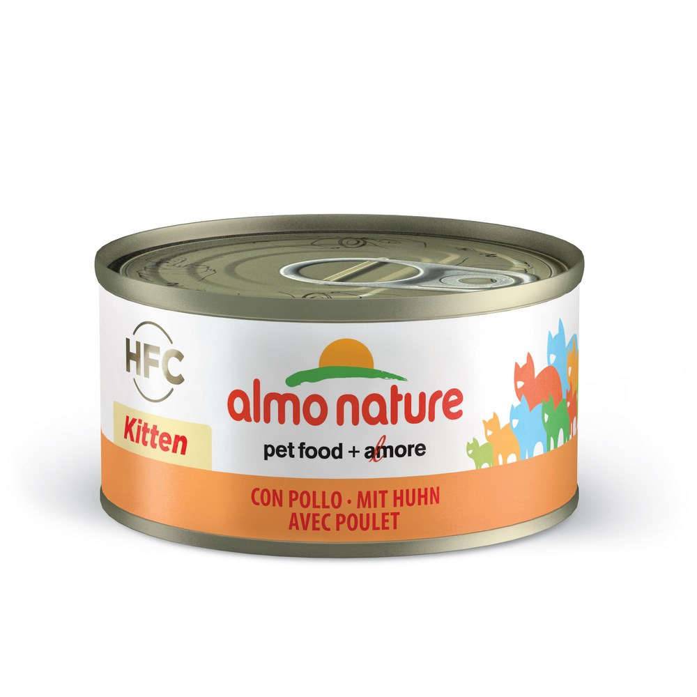 Almo Nature - Pâtée avec bouillon HFC pour chat adulte au poulet - boîte 70 gr - ALMO NATURE - Image 4