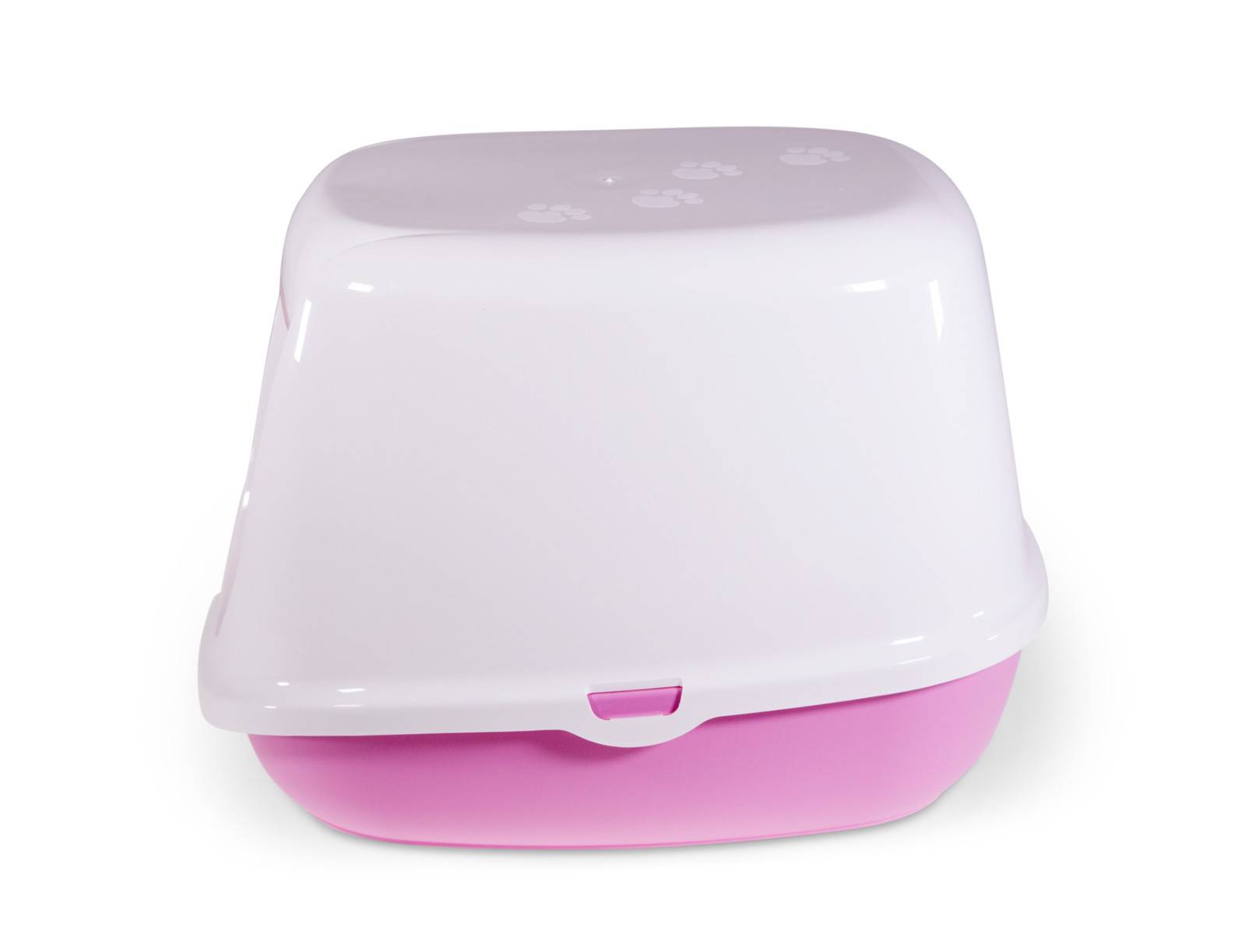 Maison de toilette Duchesse plastique rose L44,5xl35,5xH32 cm - SAVIC - Imagen 4