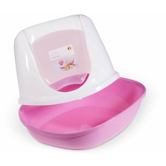 Maison de toilette Duchesse plastique rose L44,5xl35,5xH32 cm - SAVIC - Image 7