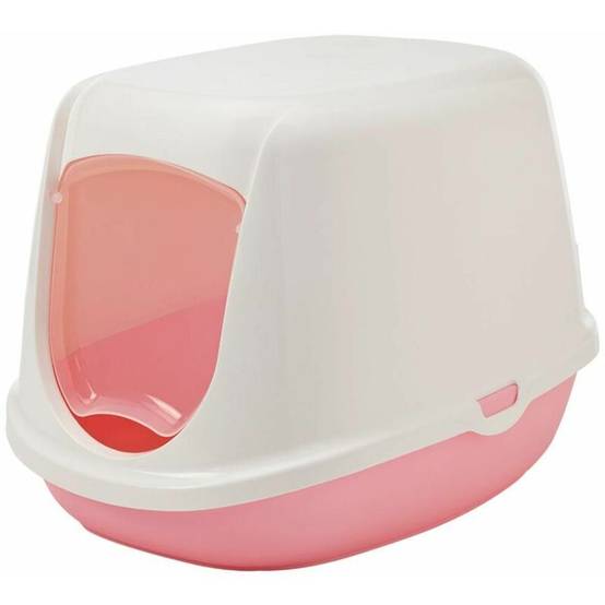 Maison de toilette Duchesse plastique rose L44,5xl35,5xH32 cm - SAVIC - Image 6