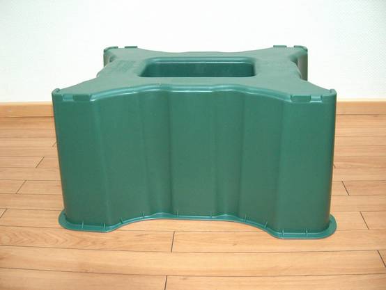Graf - Support pour récupérateur d'eau de pluie 300L vert - GRAF - Image 1