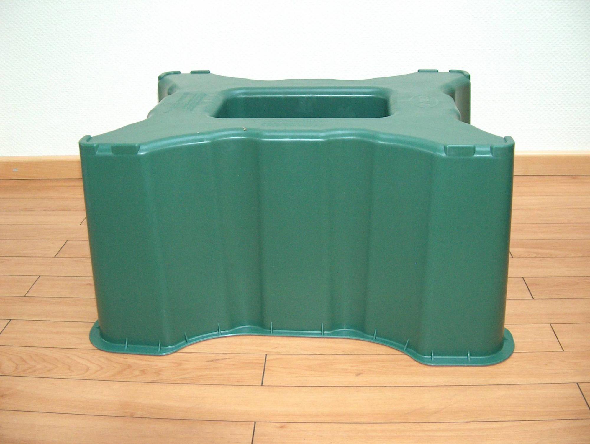 Graf - Support pour récupérateur d'eau de pluie 300L vert  - GRAF - Imagen 1