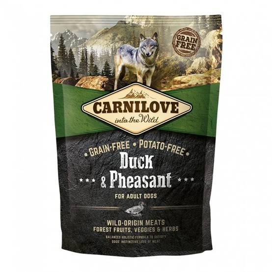 Carnilove - Croquettes pour chien adulte de toute taille au canard & faisan - sac 1,5 kg - CARNILOVE - Image 3