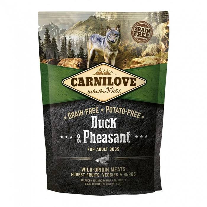 Carnilove - Croquettes pour chien adulte de toute taille au canard & faisan - sac 1,5 kg - CARNILOVE - Image 3