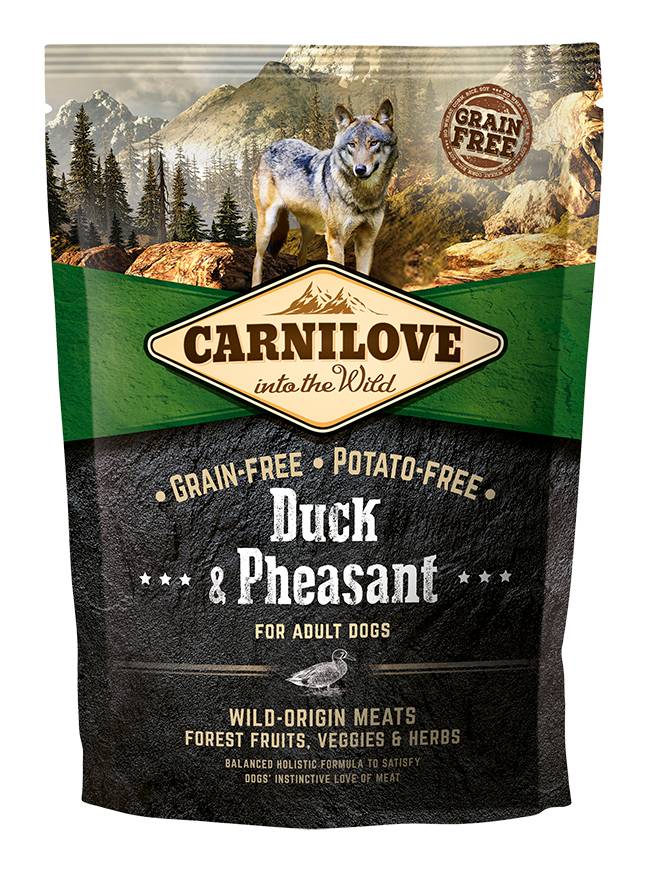 Carnilove - Croquettes pour chien adulte de toute taille au canard & faisan - sac 1,5 kg - CARNILOVE - Image 2