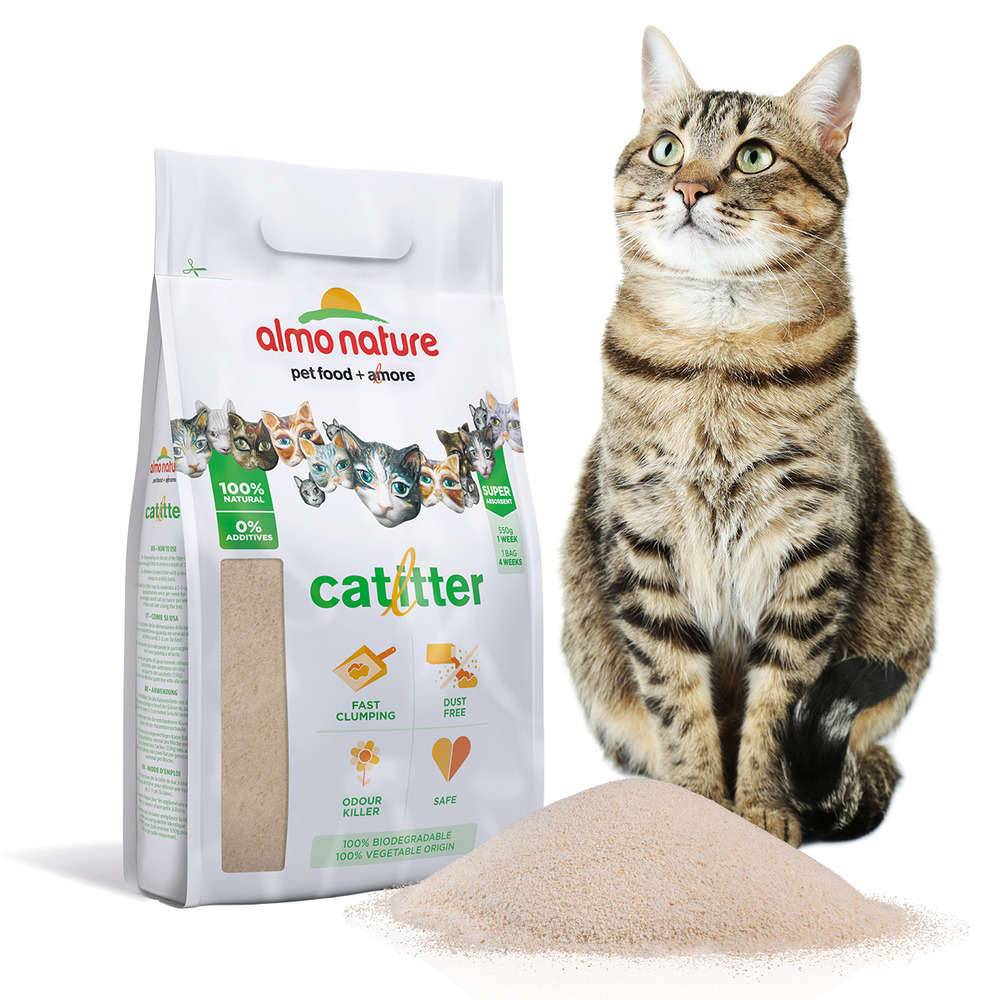 Almo Nature - Litière pour chat végétale biodégradable Catlitter 2,27 kg - ALMO NATURE - Image 5