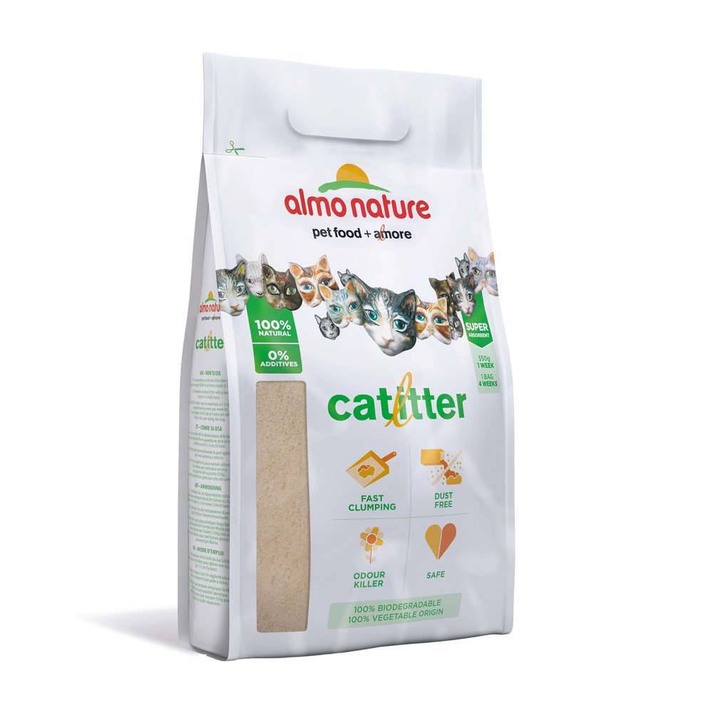 Almo Nature - Litière pour chat végétale biodégradable Catlitter 2,27 kg - ALMO NATURE - Image 2