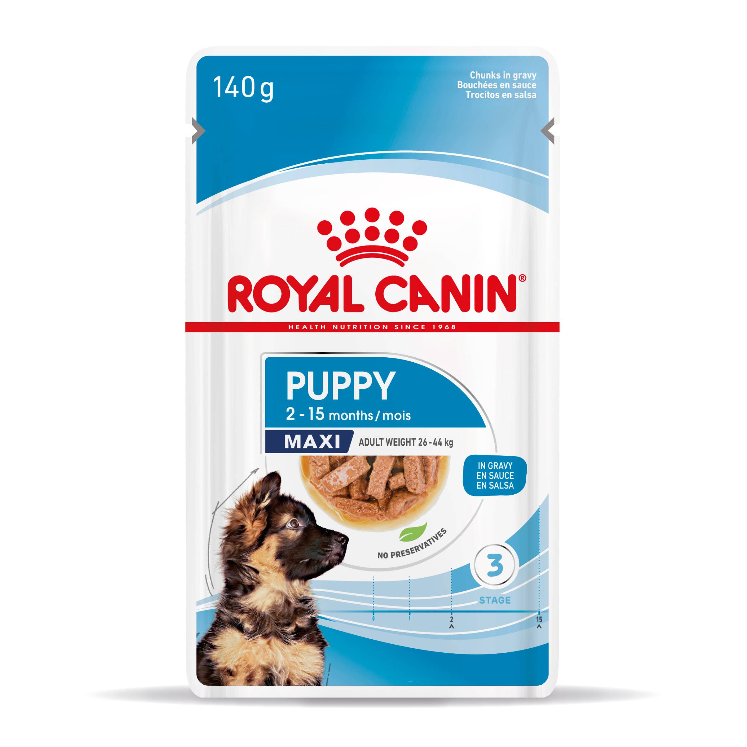 Royal Canin - Aliment Humide Chiot Maxi Sauce - ROYAL CANIN