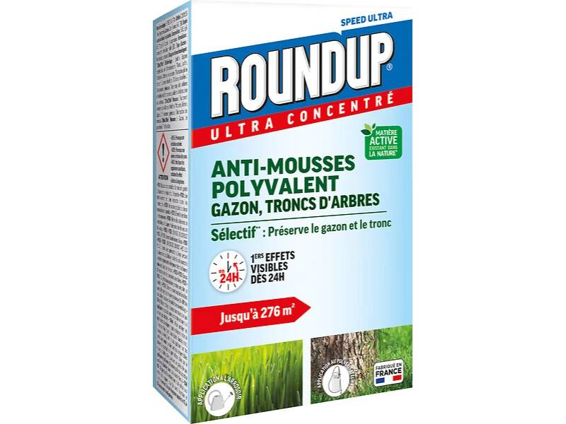 Roundup - Anti-mousses gazon troncs d'arbres 500 ml - Imagen 1