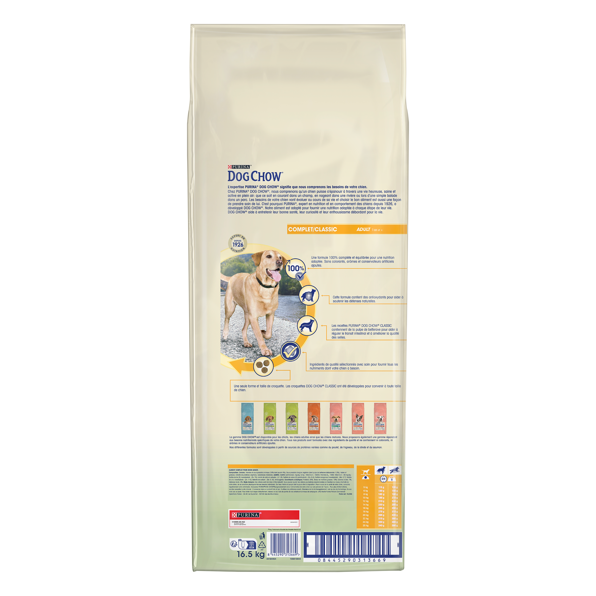 Dog Chow - Croquettes chien Poulet 14 kg + 2 kg offerts - DOG CHOW - Image 3