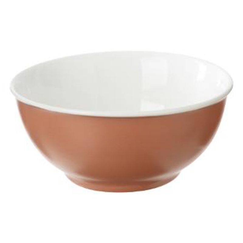 Lot de 6 bols en porcelaine terracotta Ø.14,2 - H.6,5 cm - Image 3
