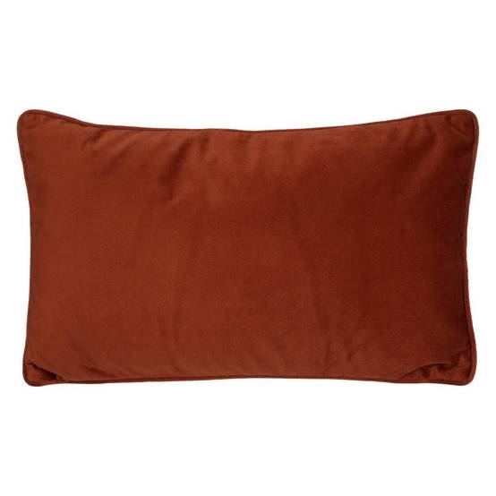 Coussin déhoussable Polyester Terracotta 30 x 50 cm - ATMOSPHERA
