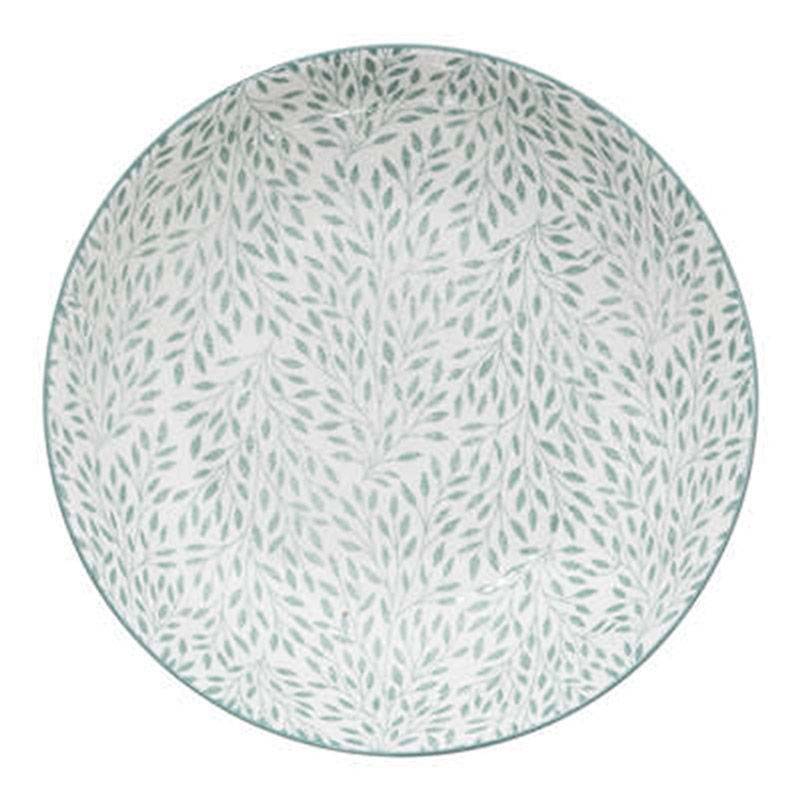 Assiettes creuses porcelaine bleu Ø20 cm H.4 cm - Image 2