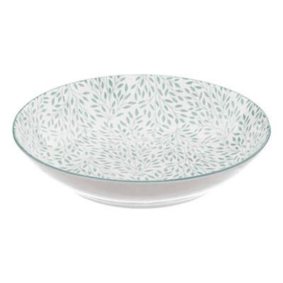 Assiettes creuses porcelaine bleu Ø20 cm H.4 cm - Image 1