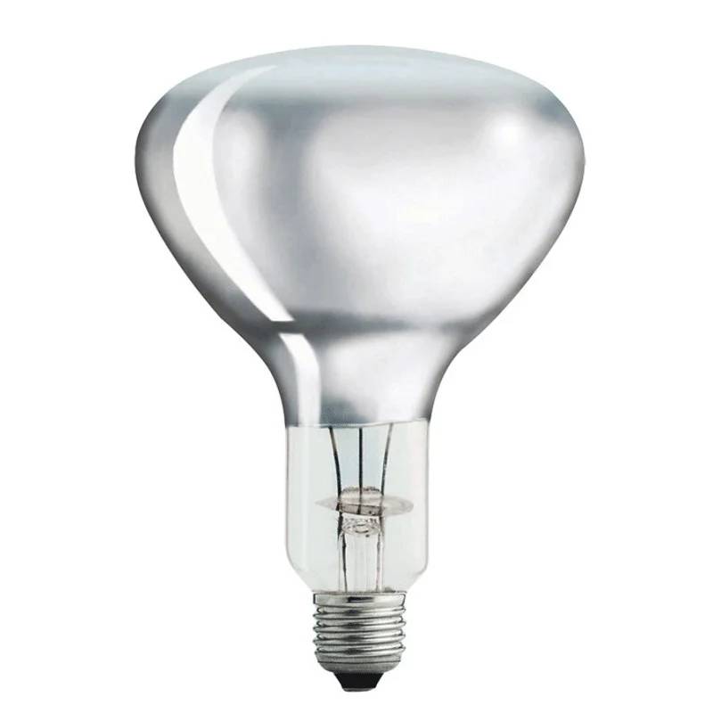 Ampoule infrarouge halogène E27 250W rouge PHILIPS - Image 7
