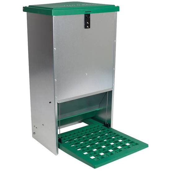 Mangeoire Automatique Acier Galvanisé Anti-Nuisibles 20kg - Image 6