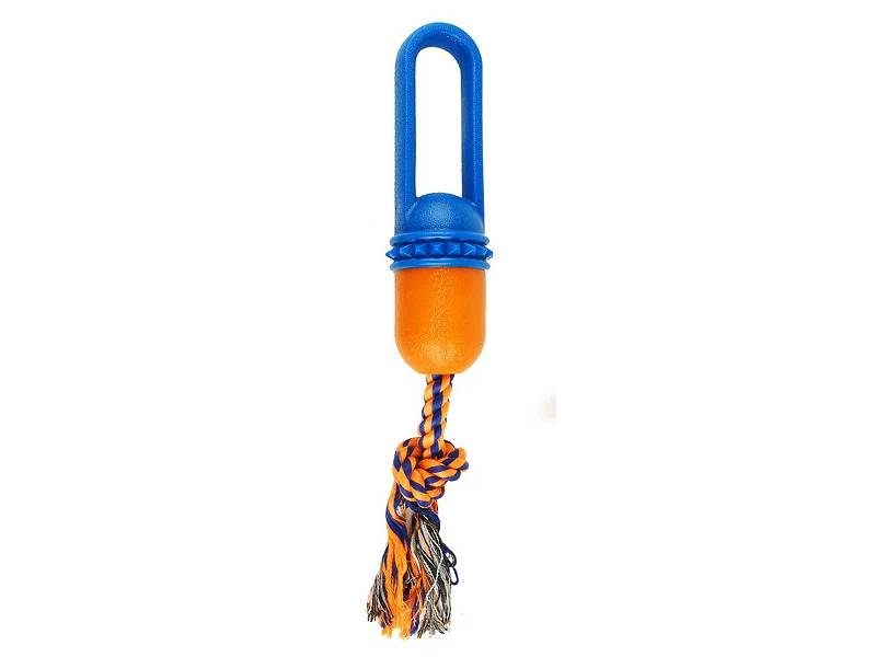Jouet pour chien TPR corde à noeuds 23 cm - ANKA