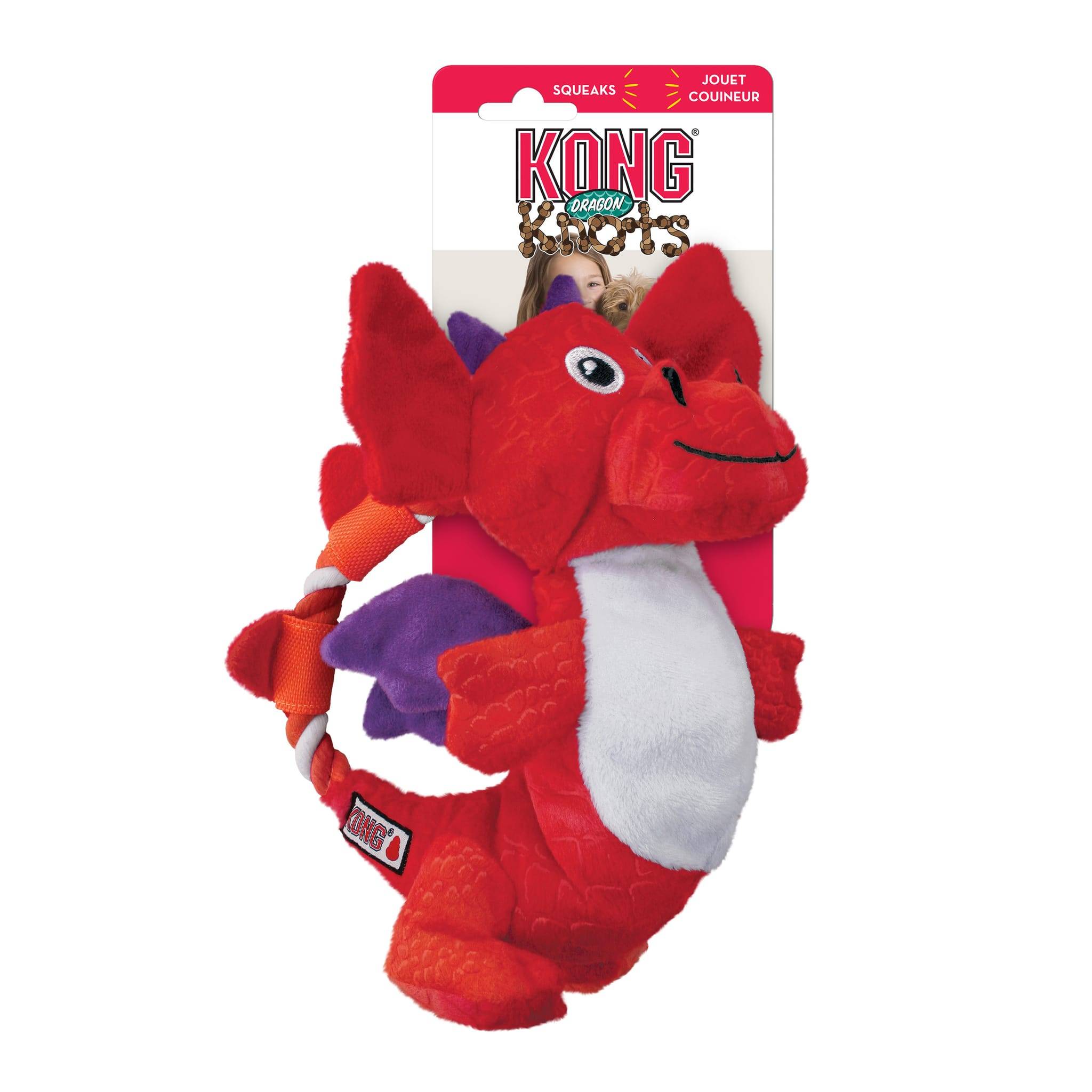KONG - Dragon Knots Jouet Couineur - KONG - Image 2