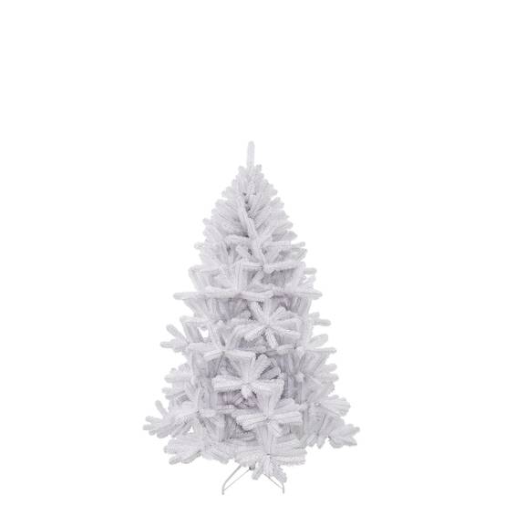 Islay sapin de noel blanc irise TIPS 343 -pvc-Blanc- h150xd100cm