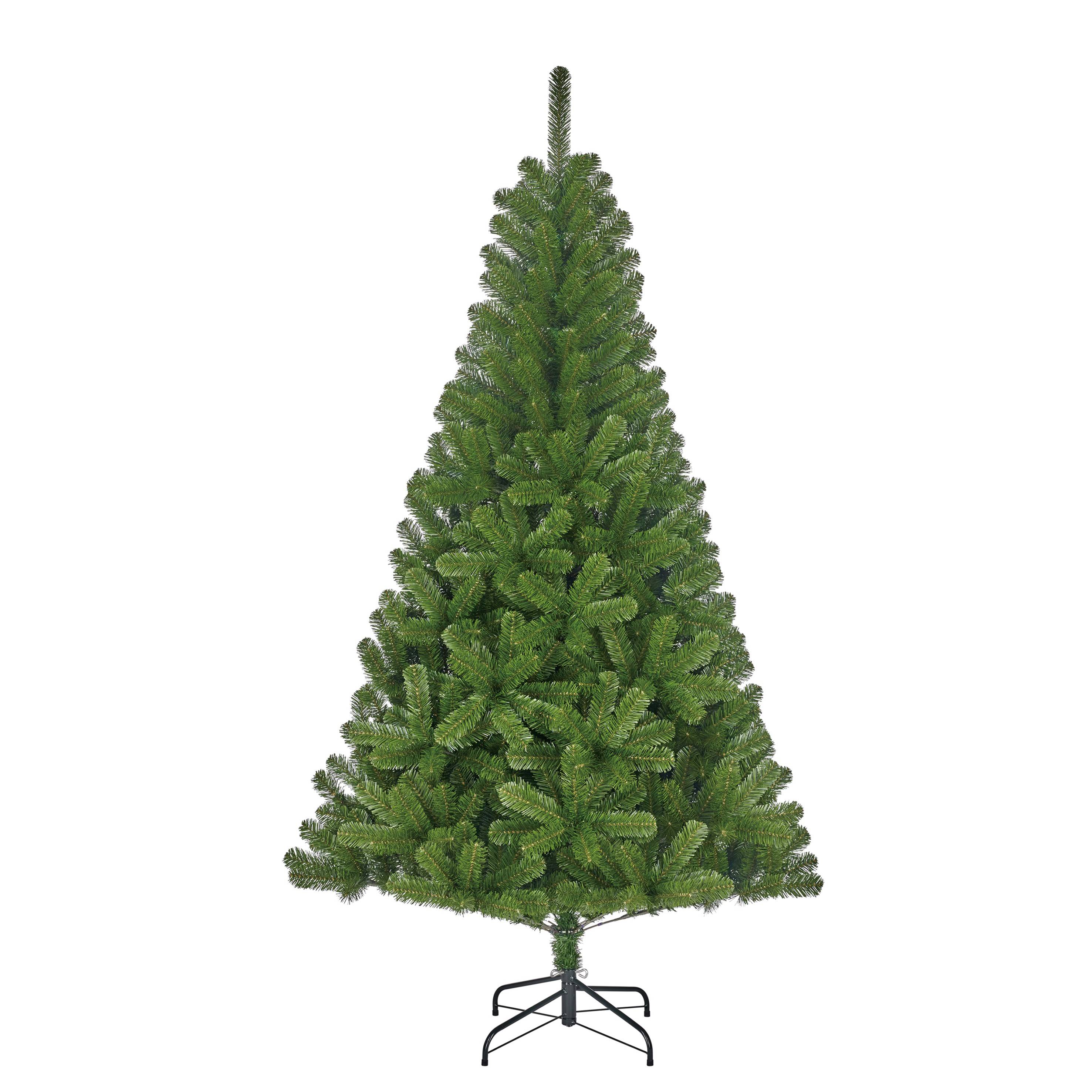 Amisk sapin de noel vert TIPS 1376 -pvc-Vert- h255xd147cm