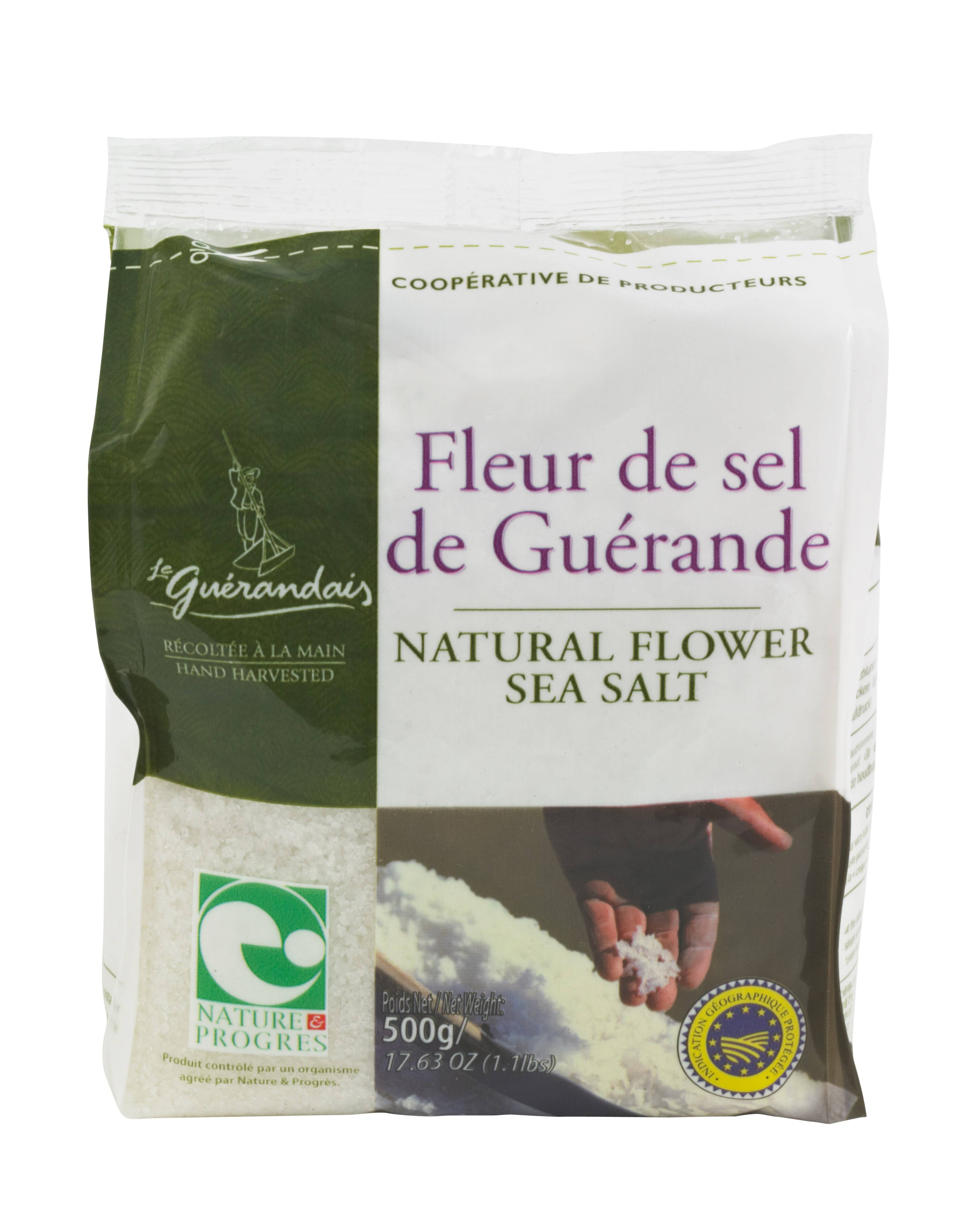 FLOR DE SAL IGP BOLSA 500 G NATURALEZA Y PROGRESO