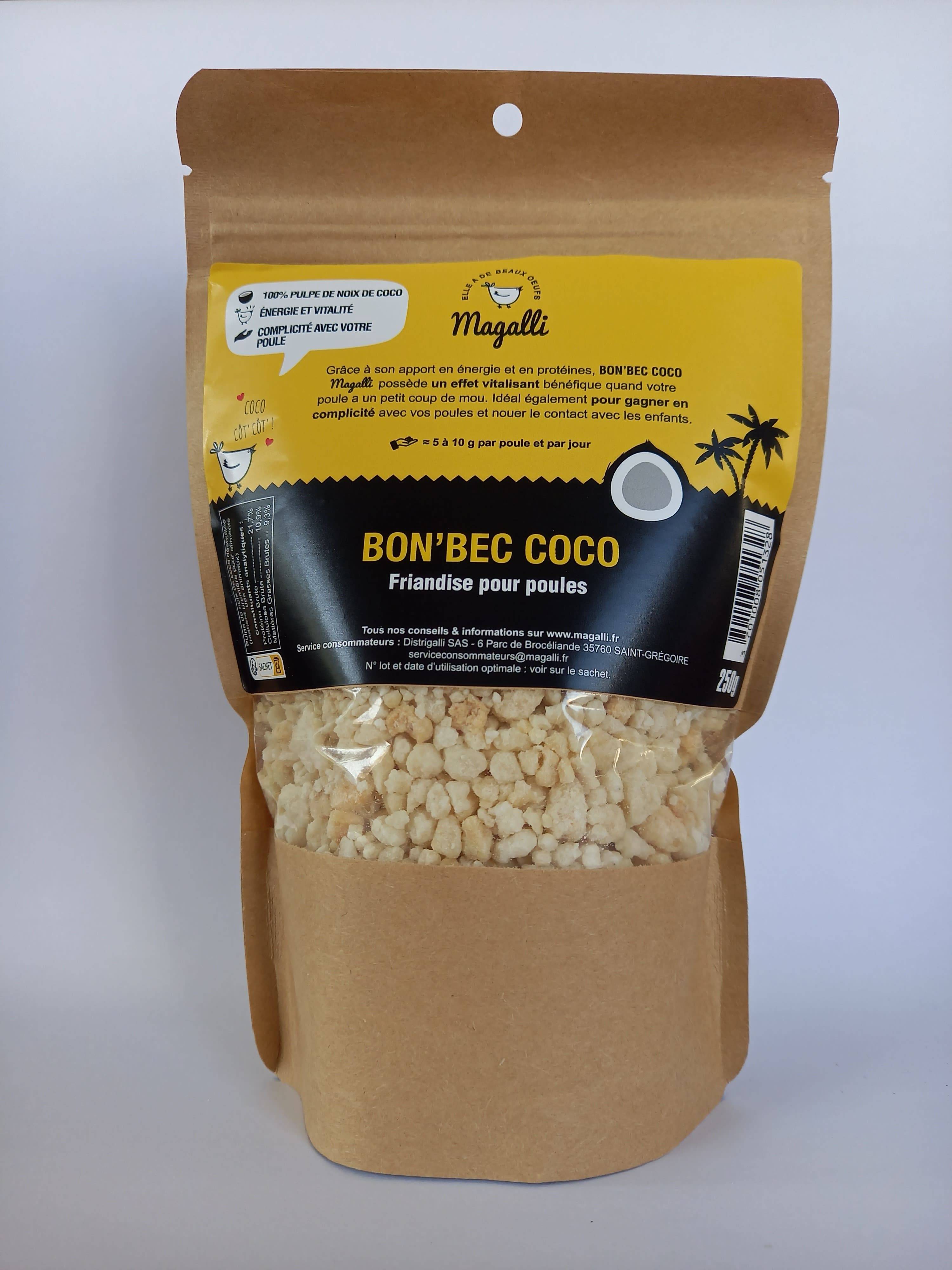 Magalli - Magalli - Friandises Bon'bec Coco - 250 gr