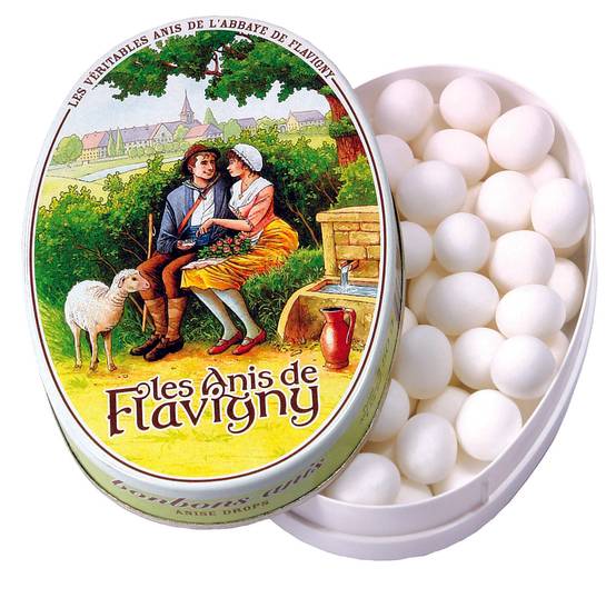 Les Anis de Flavigny - Bonbons anis 50 g - Les Anis de Flavigny