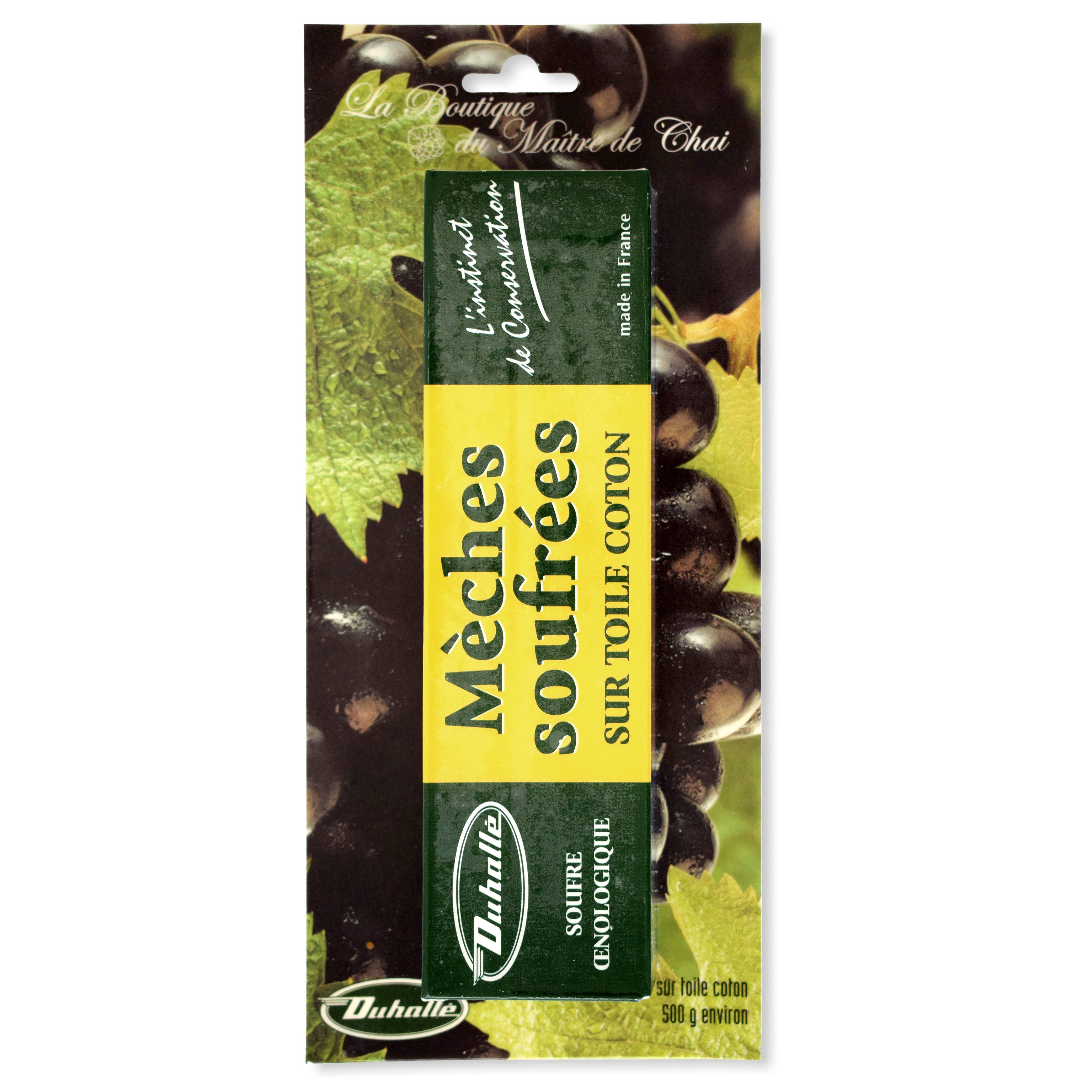 Duhalle - Mèches soufrées œnologique boîte 500 g - Duhallé - Imagen 1