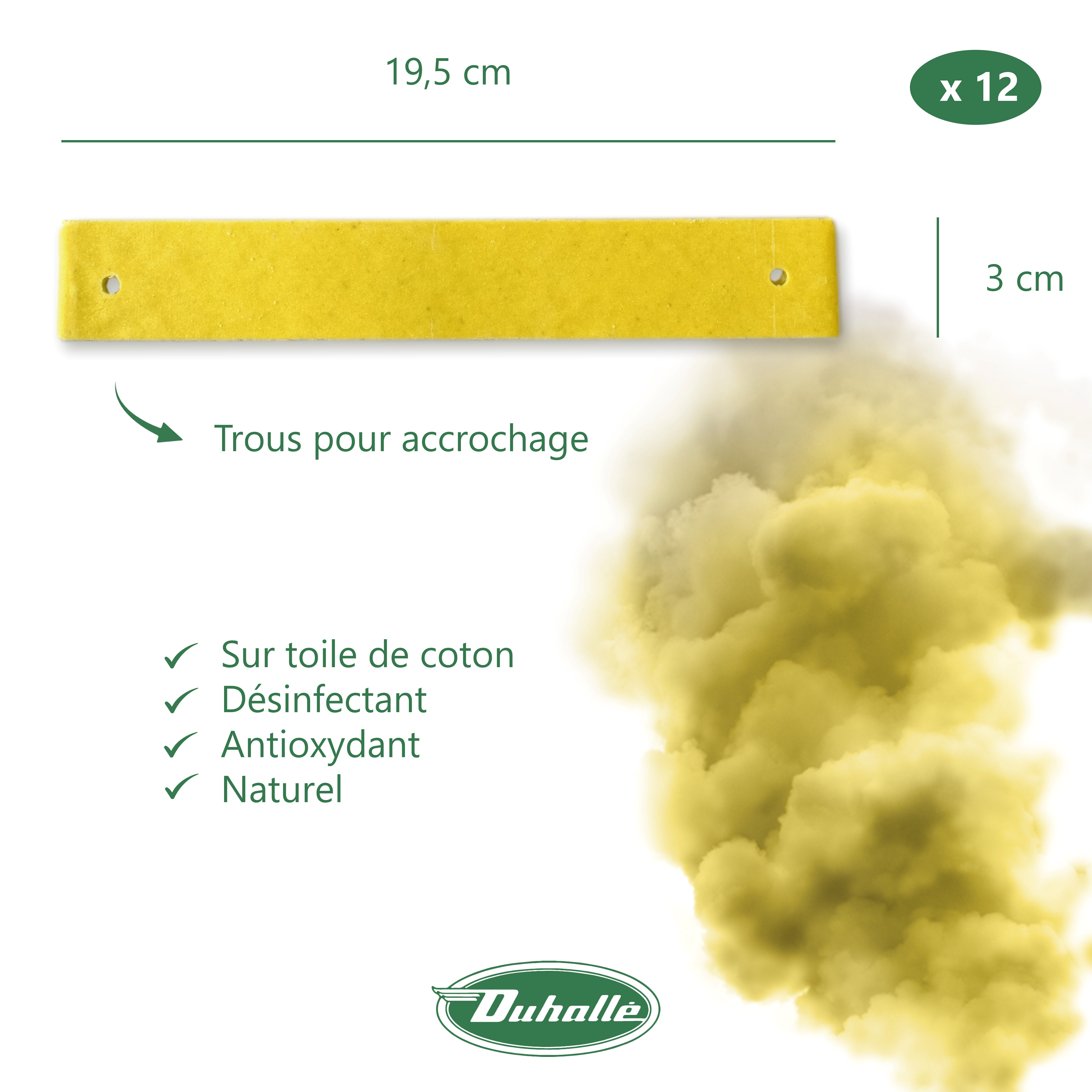 Duhalle - Mèches soufrées œnologique boîte 500 g - Duhallé - Imagen 4