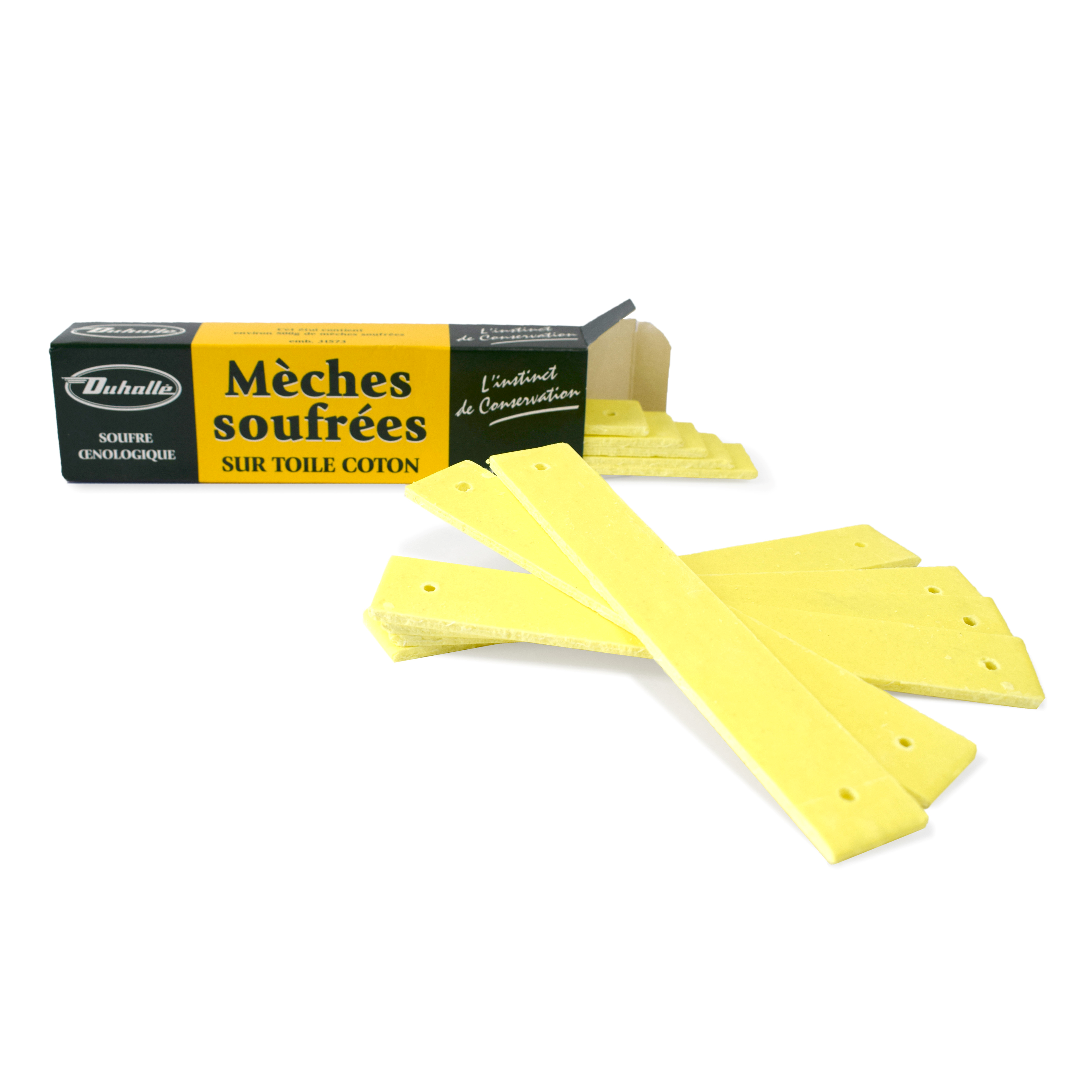 Duhalle - Mèches soufrées œnologique boîte 500 g - Duhallé - Imagen 5