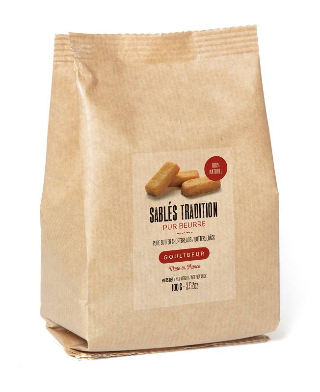 Goulibeur - Sablés tradition pur beurre 100 g - Goulibeur