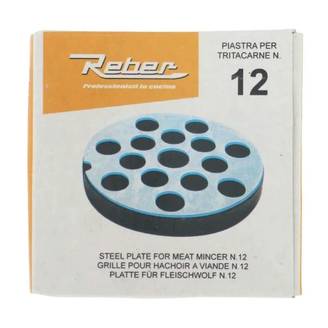 Grille pour hachoir électrique Inox Diamètre 8 mm N° 12 – REBER