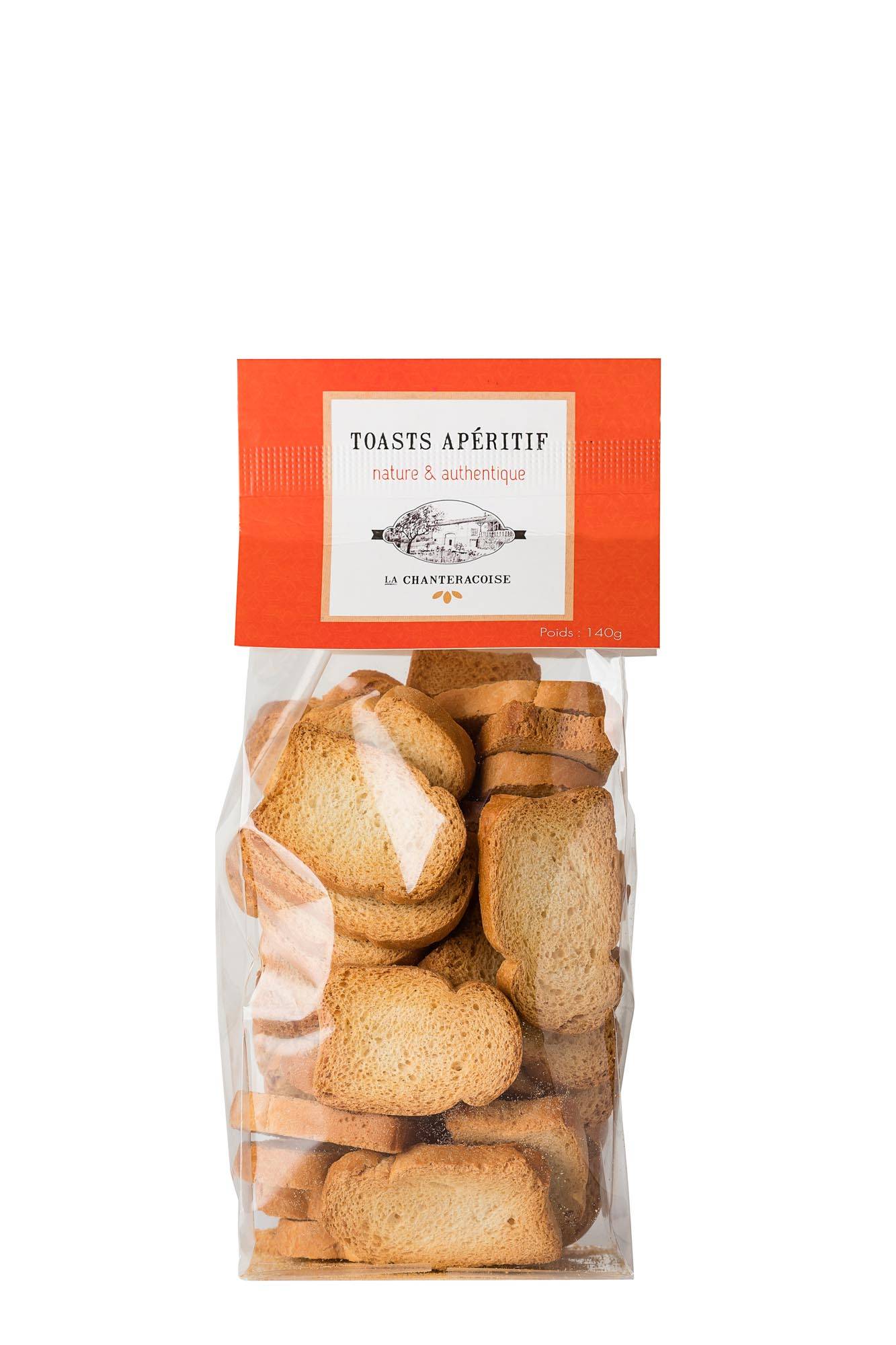 Biscotterie la Chanteracoise - Toast 140 g - Biscotterie La Chanteracoise