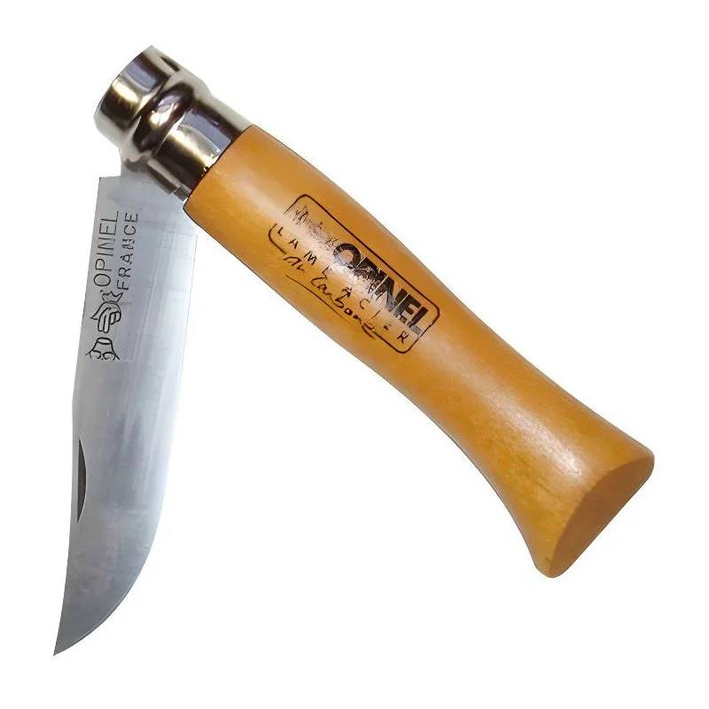 Opinel - Cuchillo plegable de carbono con virola n°08 - Opinel - Imagen 3