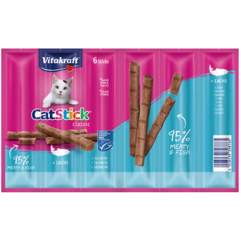 Vitakraft - Friandise Stick Saumon - VITAKRAFT - Imagen 1