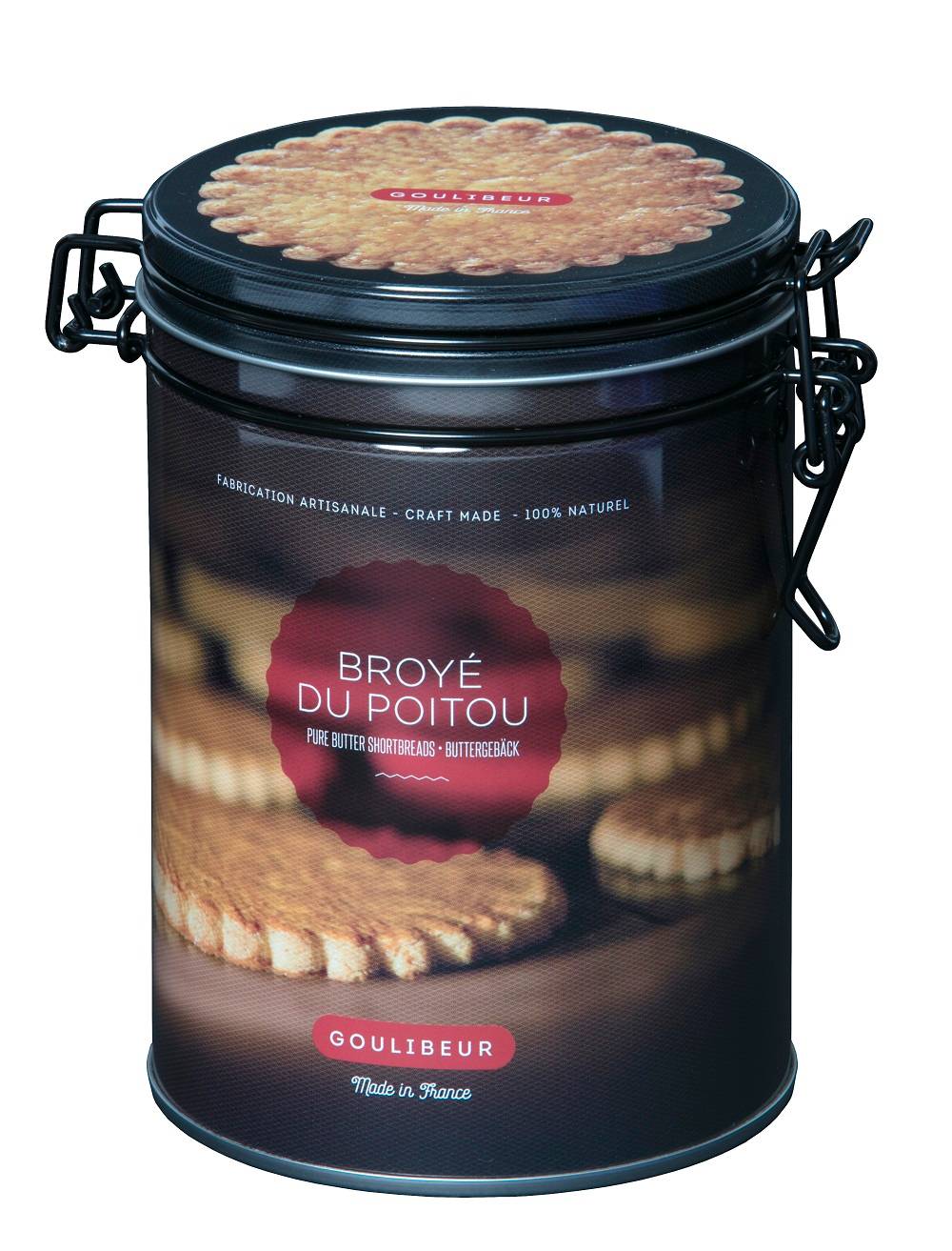 Goulibeur - Goulibeur - Boîte en fer 12 grandes galettes pur beurre