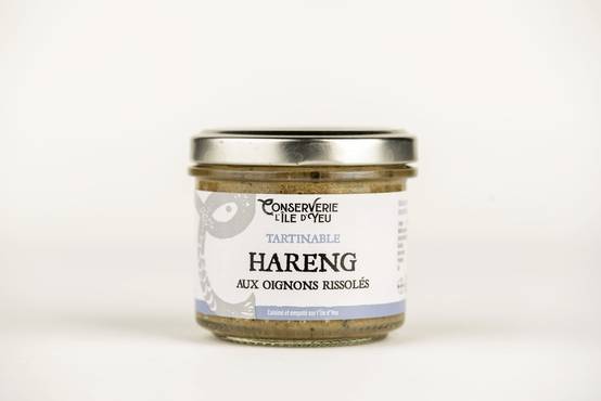 Conserverie d Ile d Yeu - TARTINABLE HARENGS OIGNON 100G