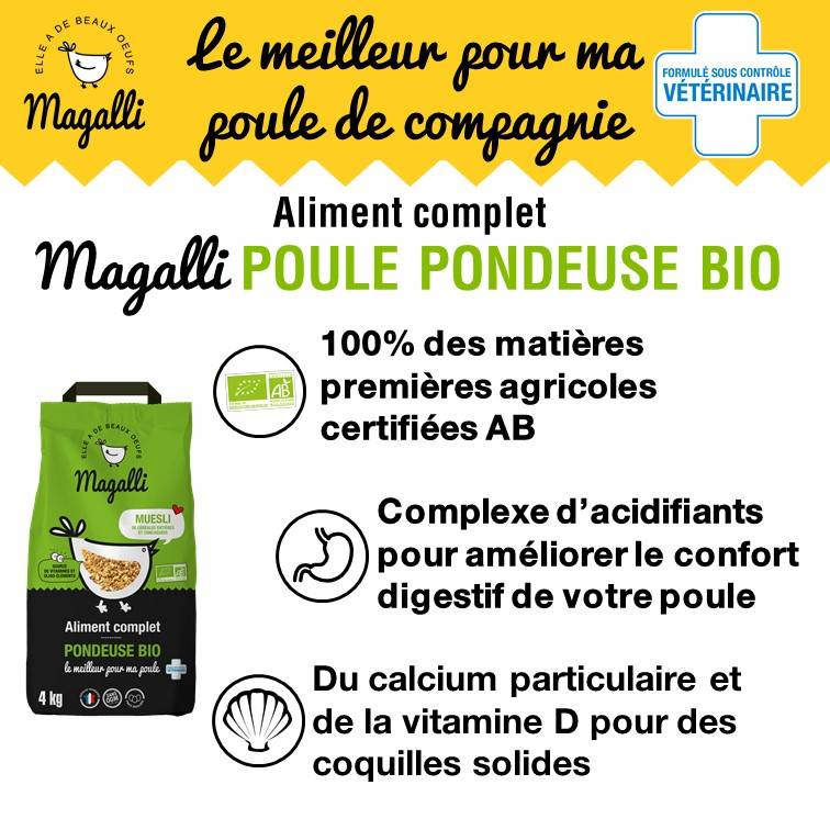 Magalli - Aliment Bio Poule Pondeuse - MAGALLI - Image 6