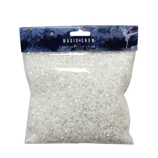 Peha - Neige artificiel argent glitter ± 125 gr