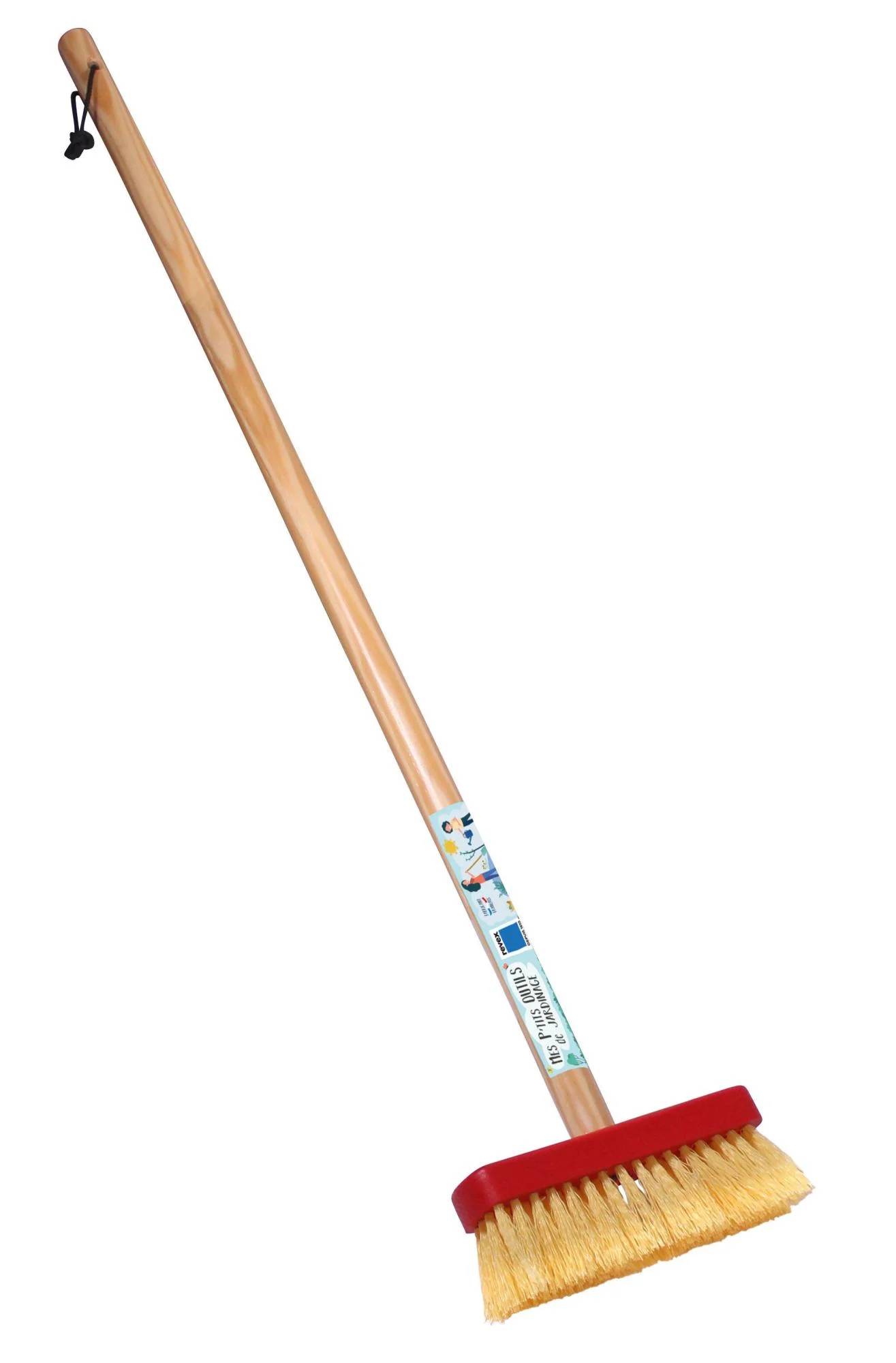 Balai Cantonnier Enfant Manche 80 cm Jaune - REVEX