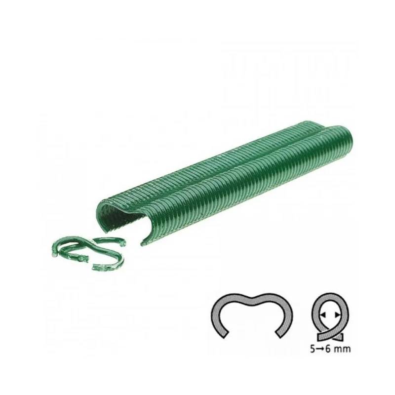 Agrafes Grillage Plastifiées Vertes VR22 Boite 1600 – RAPID - Image 5