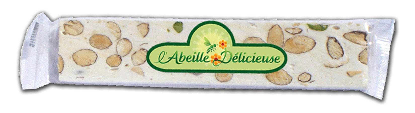 L'Abeille Délicieuse - Nougat almendras miel barra 100 g - L'Abeille Délicieuse - Imagen 2