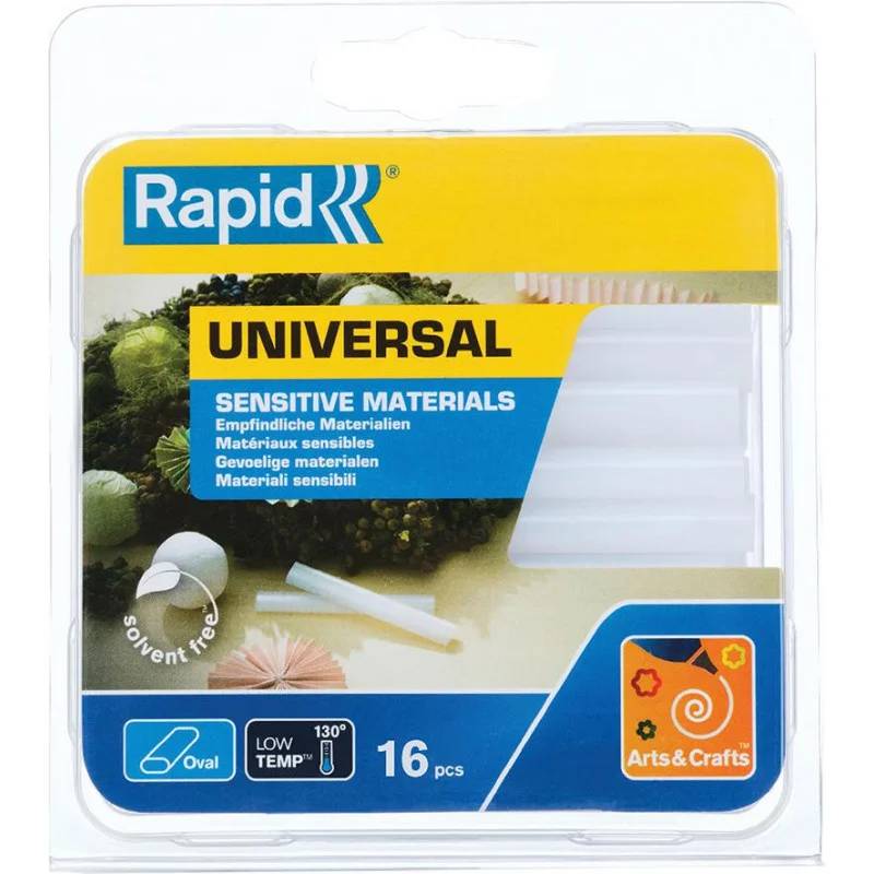 Bâtons de colle ovale basse température 9 mm - RAPID